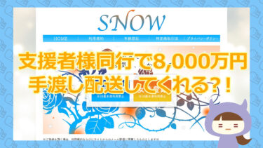 【悪質支援金詐欺サイト】SNOW（スノー）｜MAKE SUCCESS WEB DESIGN SERVICES