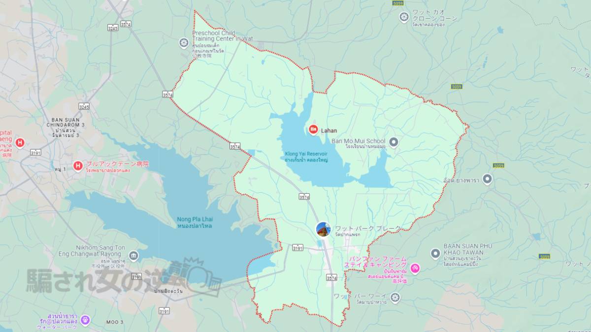 アミューズの近隣の地図