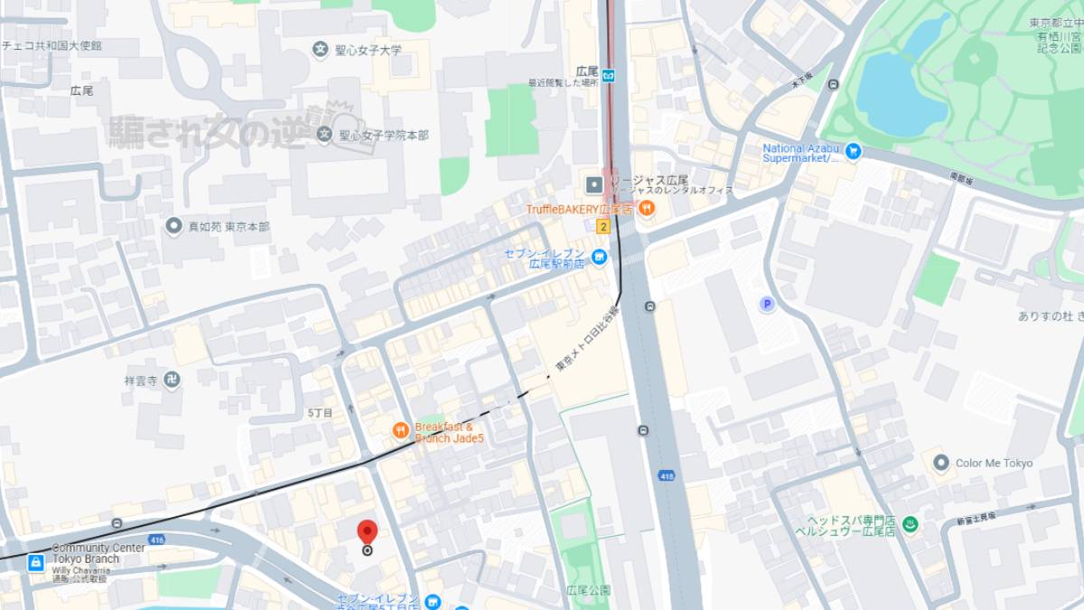 開運の懸け橋の所在地