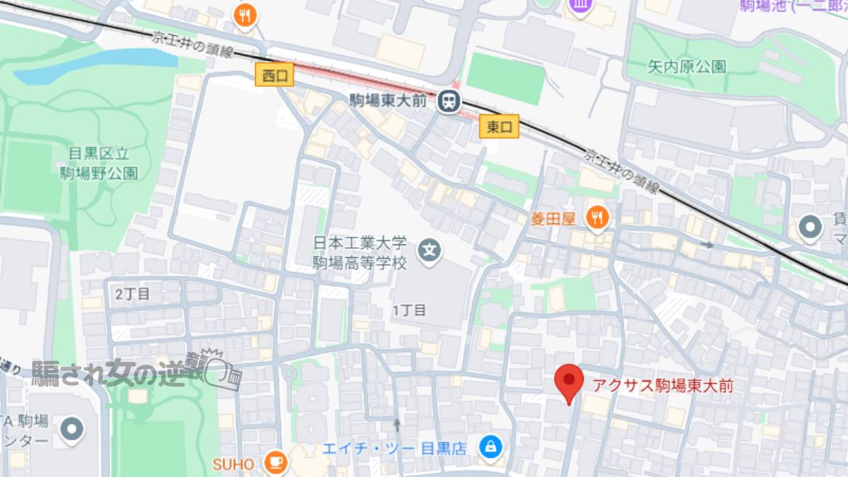 ア・リアルの地図