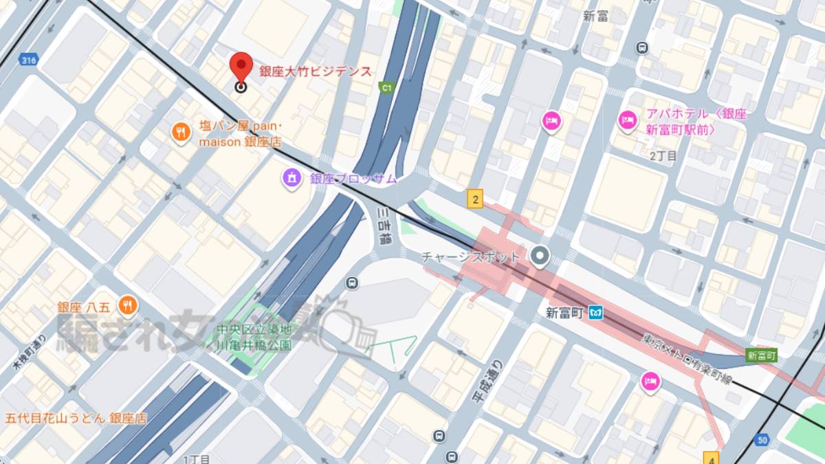 胸キュンメールの運営会社所在地