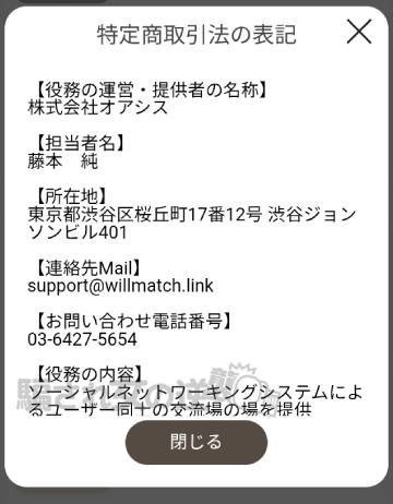 WiSHアプリの特商法