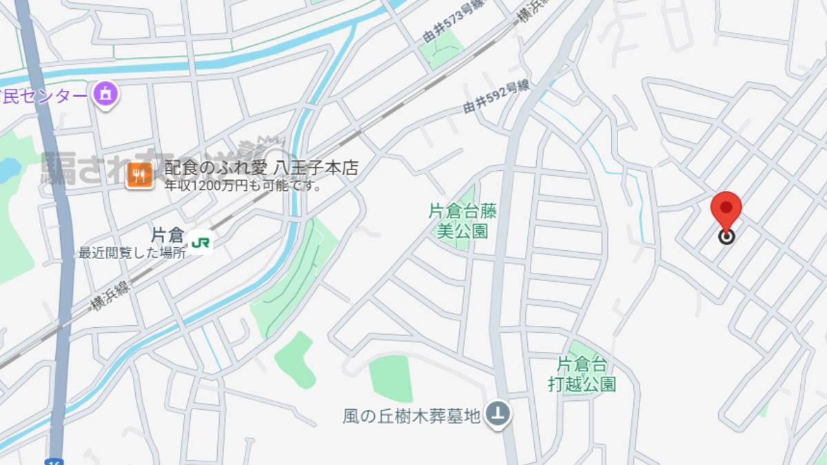 リアルチャットの地図