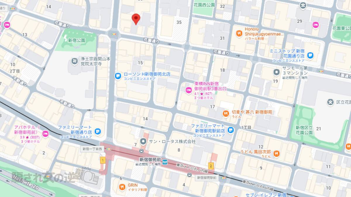 株式会社スーベニアの所在地