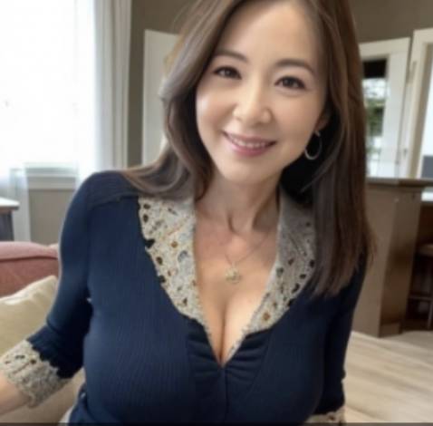 熟年王国のサクラ「新垣里佳子」