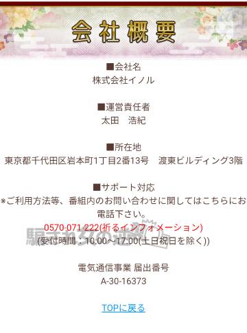 株式会社イノルの特商法