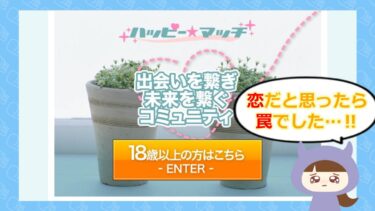 ハッピーマッチの口コミ・評価・退会方法を徹底検証💕株式会社ライフアシスト