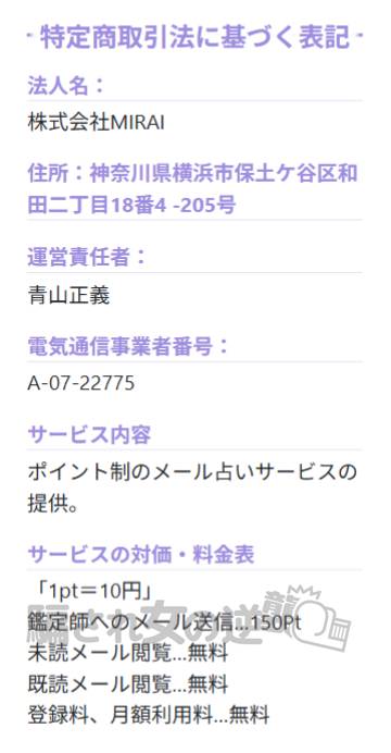MANEKINEKOの特商法