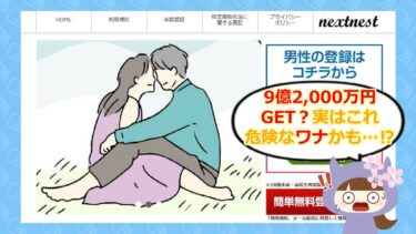 nextnest（ネクストネスト）は支援金詐欺💰？福田まきの正体と危険性を解説