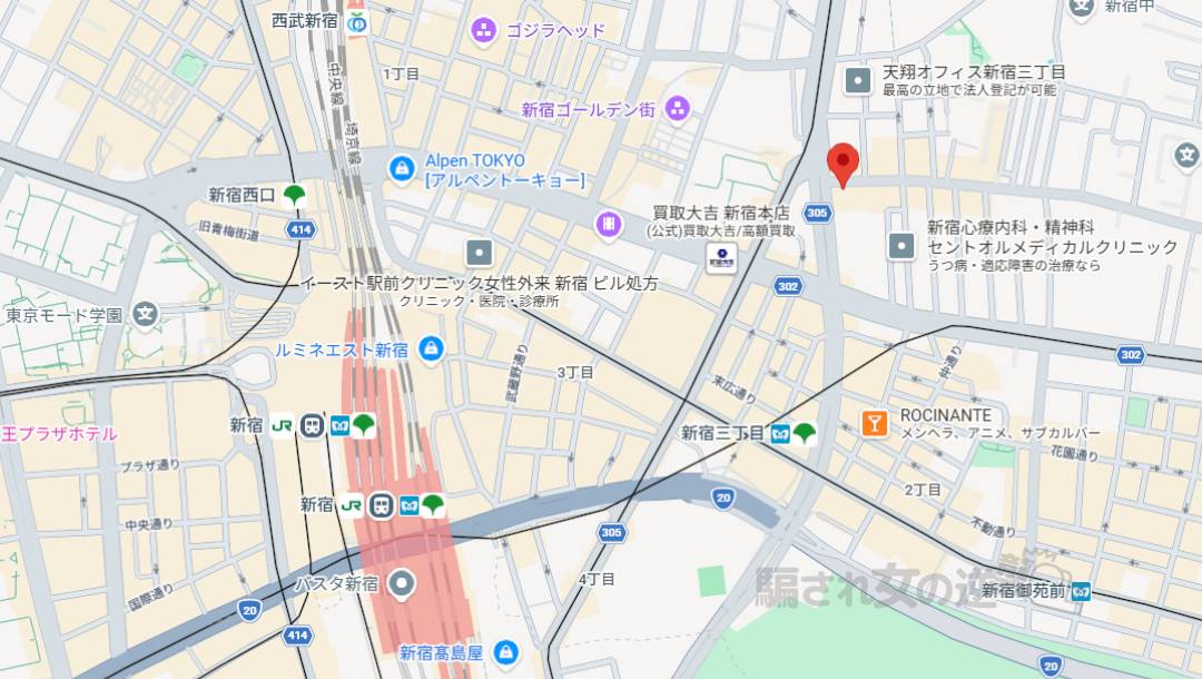 株式会社シュエットの運営会社所在地