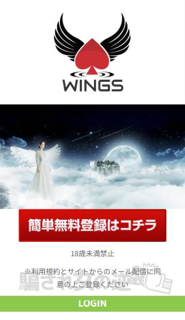 WINGS潜入時