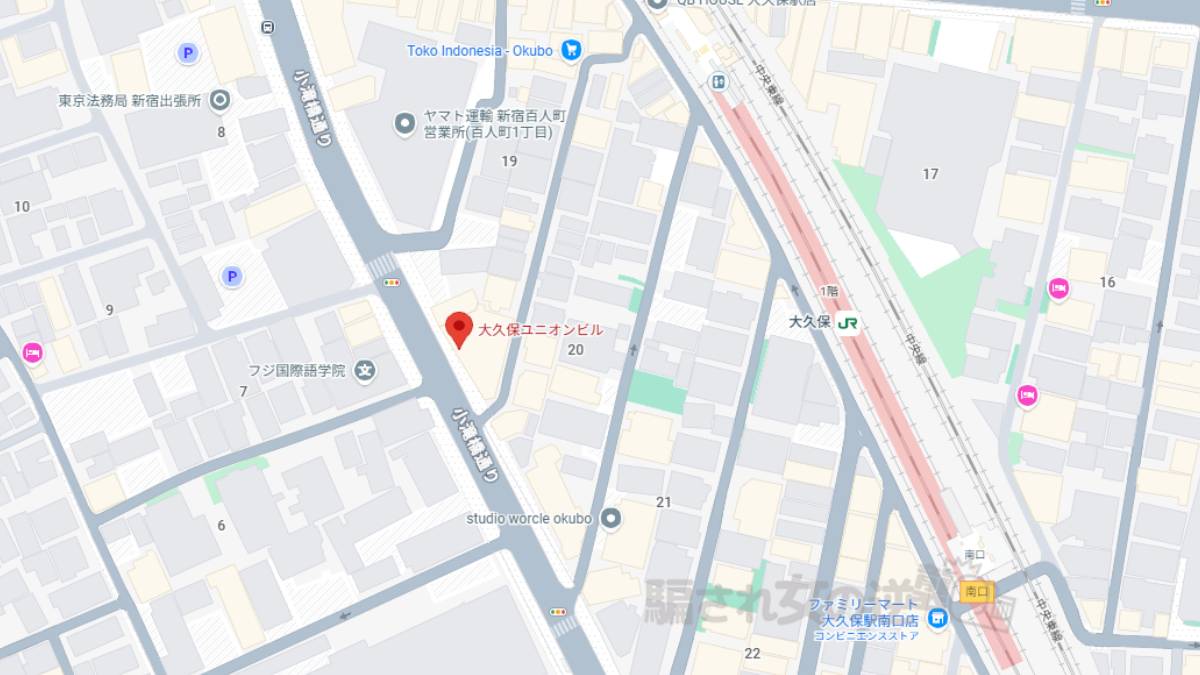 株式会社Appiaの地図