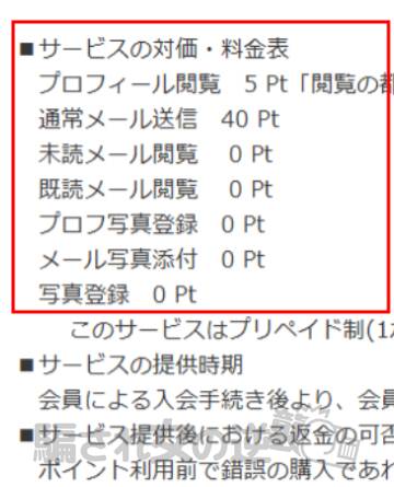 epicnowのポイント表