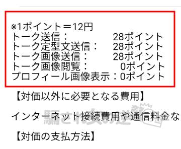 ヨリドコロのポイント表