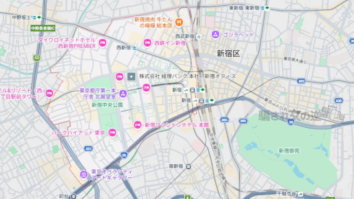 ラブマッチル運営事務局の所在地