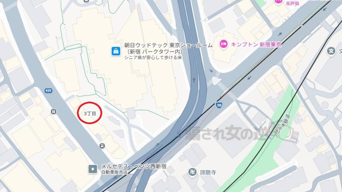 老艶の地図