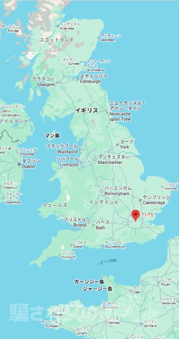 ULTIC LIMITED広域地図