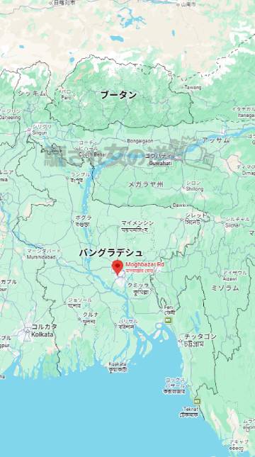 gorgeousの広域地図