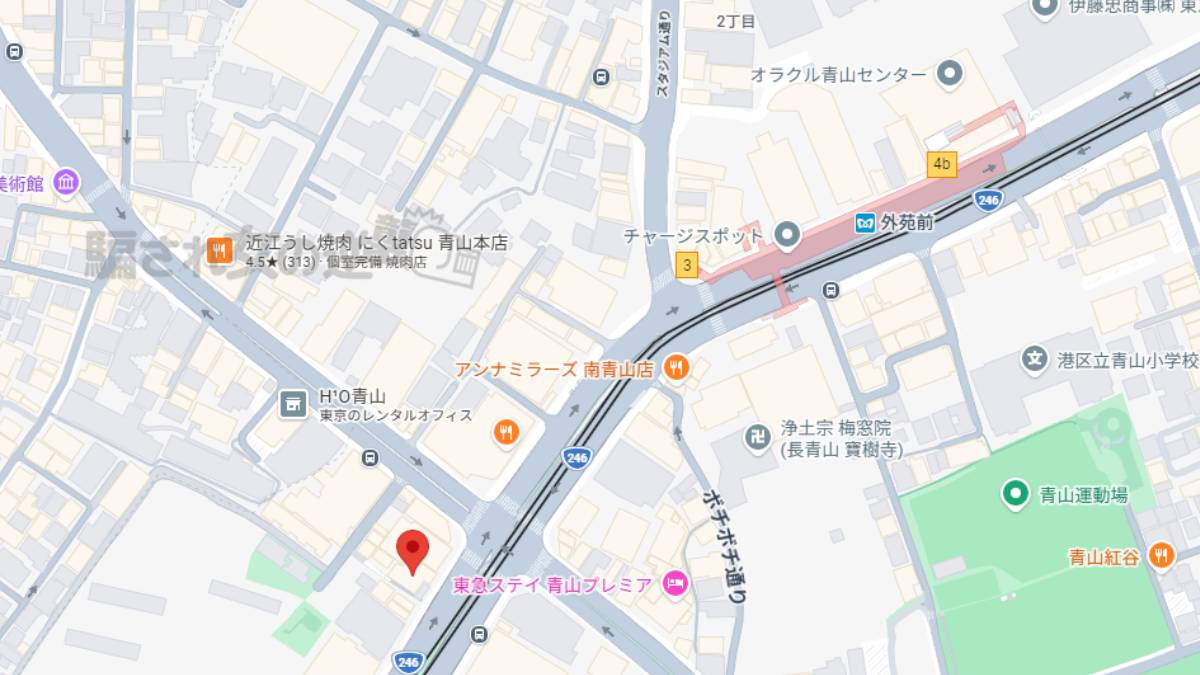 J恋マッチの地図