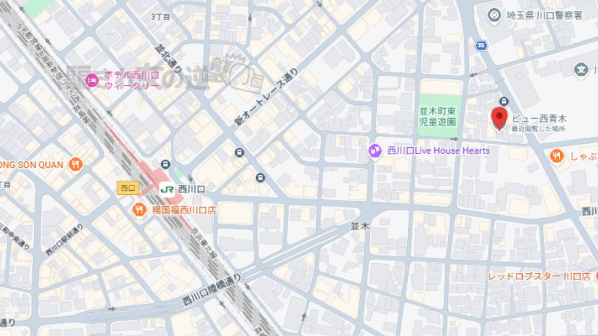昭和熟年ナイスショットの地図