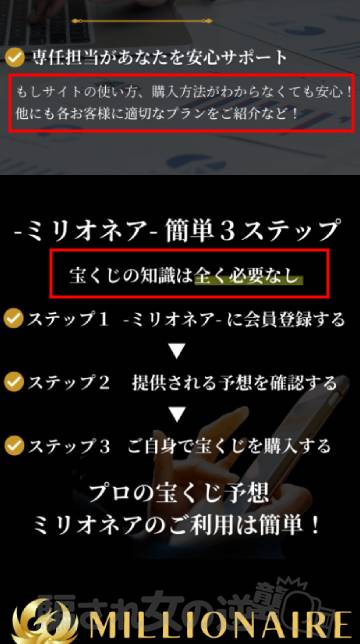 ミリオネアの言いたい放題