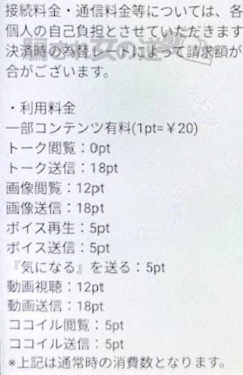 ツナグの料金表