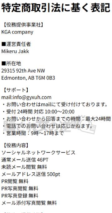 インフォメーションの特商法