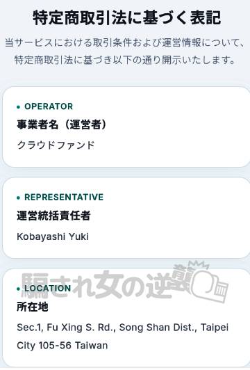 クラウドファンドの特商法